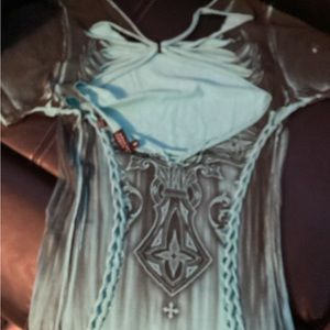 I am selling two affliction shirts in very good condition.